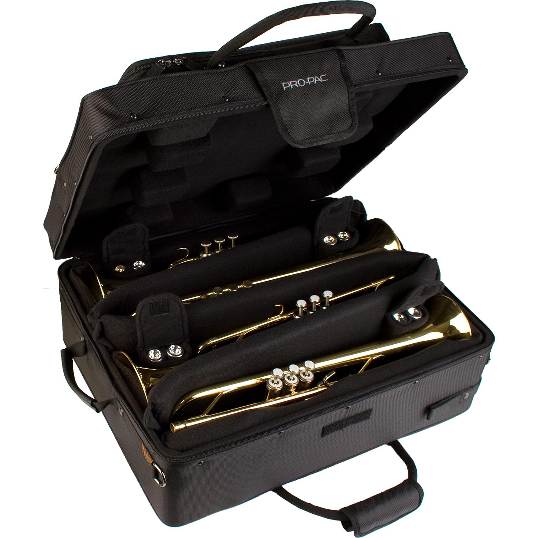 protec triple trumpet case