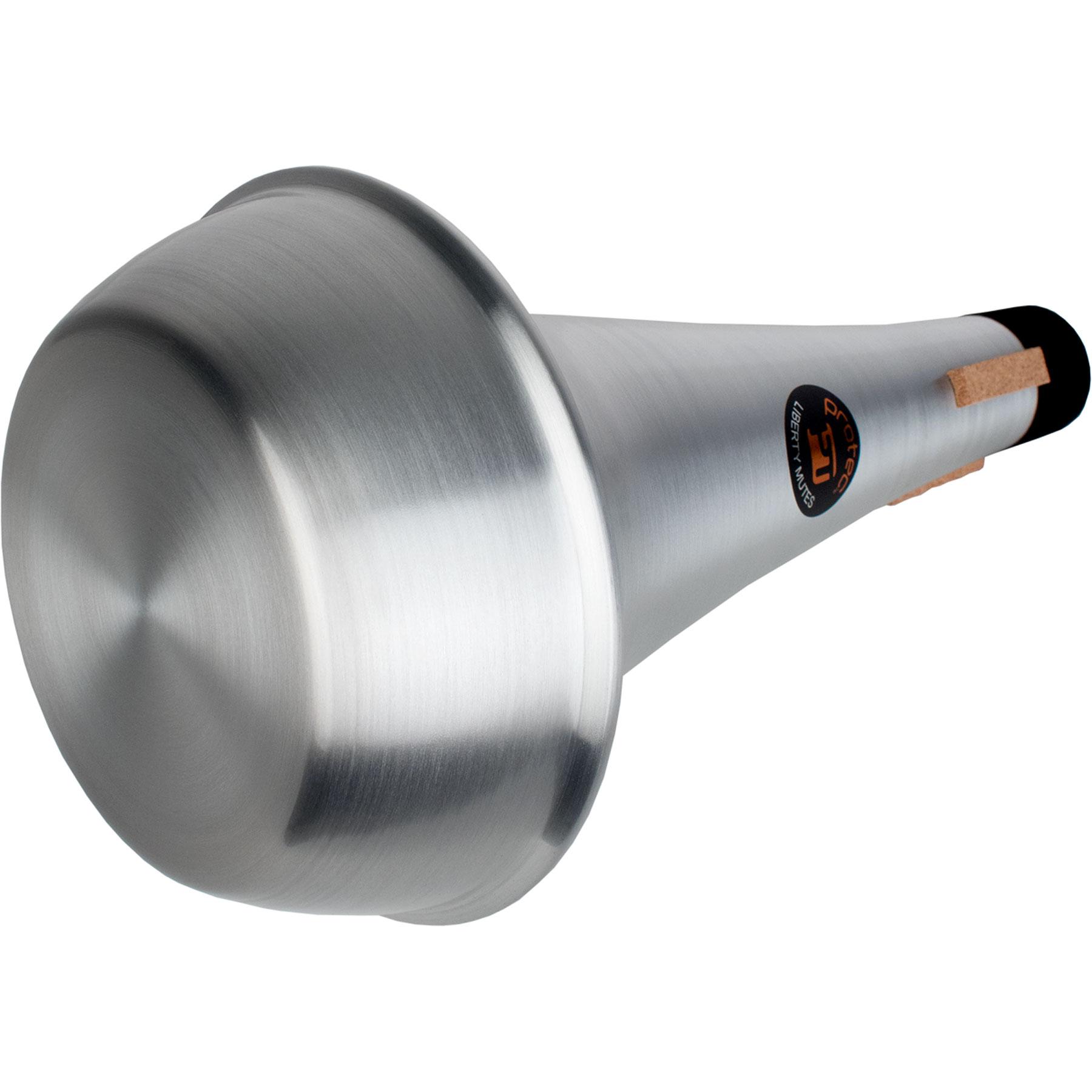 thumbnail image 2 of Protec Liberty Compact Practice Mute For Bass Trombone - Aluminum, Free-Blowing, Stores Inside Bell 2 of 14